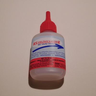 Colle cyano K+S 30g avec pipette de rechange